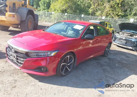 2021 Honda Accord Sport Special Edition from USA, damaged, VIN 1HGCV1F49MA115664
